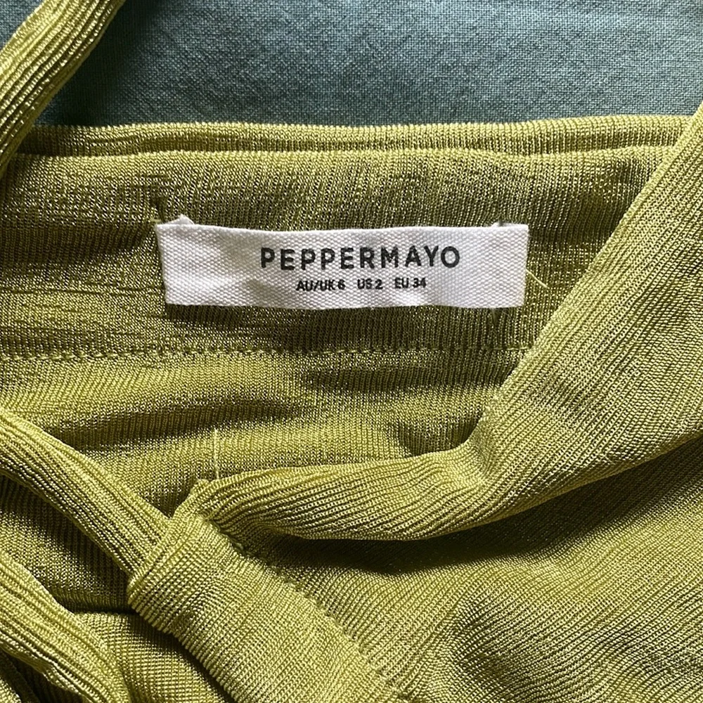 Peppermayo Lime Green Mini Dress // Never Been Worn! - Picture 7 of 7